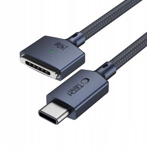 Kabel USB Adaptec Tech-Protect MMC01 Ultraboost Magnetic USB-C do MagSafe 3 140 W 200 cm Granatowy 2