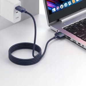 Kabel USB Adaptec Tech-Protect MMC01 Ultraboost Magnetic USB-C do MagSafe 3 140 W 200 cm Granatowy 5