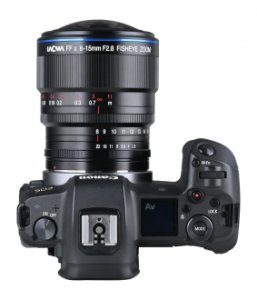 Obiektyw Venus Optics Obiektyw Laowa 8-15 mm f/2,8 FF Zoom Fisheye do Canon RF 8