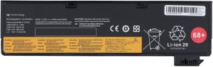 Bateria Encore Energy Bateria do Lenovo ThinkPad T440 T450 T460 T550 X240 X250 L450 L460 48Wh 10.8V 4400mAh X240H 45N1734 2