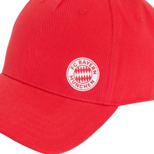 Adidas Czapka z daszkiem adidas FC Bayern Munich Essentials czerwona IA2333 Dorośli M/L 3