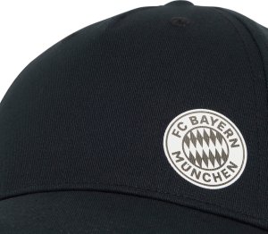 Adidas Czapka z daszkiem adidas FC Bayern Munich Essentials czarna IA2335 Dorośli M/L 3