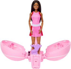 Lalka Barbie Mattel Team Roll & Reveal - Wyskakująca lalka Tenisistka (JMY56) 3