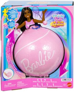 Lalka Barbie Mattel Team Roll & Reveal - Wyskakująca lalka Tenisistka (JMY56) 4
