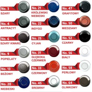 Einparts Automotive EINPARTS Czujniki parkowania Uniwersalne Z homologacją E8 I Systemem kamery 11