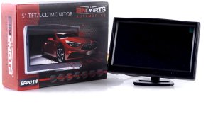 Einparts Automotive EINPARTS Monitor 5 cali Tft do kamery cofania 800X480 z automatycznym 7