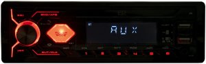 Radio samochodowe Canva EP AUDIO RADIO SAMOCHODOWE 1 DIN Z USB MICRO SD BT DO AUTA CZERWONY STEREO 10