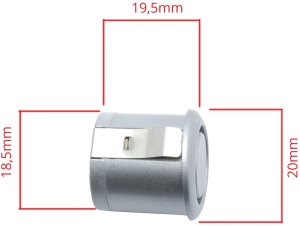 Einparts Automotive EINPARTS CZUJNIKI PARKOWANIA EPP5800 DO SAMOCHODU 18,5MM NO 45 FLUSH MOUNT 6