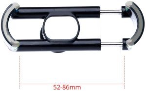 Einparts Automotive EINPARTS Uchwyt do telefonu do kratki nawiewu Regulacja kąta obrotu 52-86mm 8