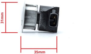 Einparts Automotive EINPARTS CZUJNIK PARKOWANIA PDC DO LEXUS IS GS NX200 ODPORNY NA ZARYSOWANIA 7
