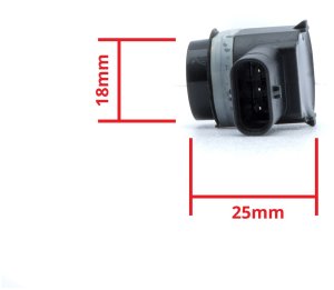 Einparts Automotive EINPARTS CZUJNIK PARKOWANIA PDC SENSOR DO RENAULT LAGUNA III KANGOO 7