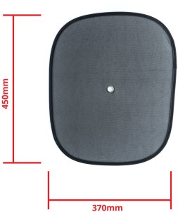 Hoalte CARSAFETY ZASŁONKI PRZECIWSŁONECZNE DO SAMOCHODU 45X37CM W ZESTAWIE 2 SZT 6