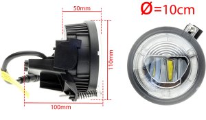 Einparts Automotive EINPARTS LAMPA DUOLIGHT DL13 DRL + FOG 2W1 DO DODGE DAKOTA DURANGO Z BARWĄ 10