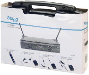 SpeaKa STAGG SUW 50 LL FH EU - Bezprzewodowy system UHF 3