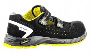 VM Footwear Sandały ochronne VM FOOTWEAR Edmonton 2275-S1PL ESD, rozm. 46, czarno-żółte 5