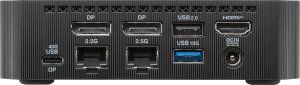Komputer Asus ASUS ExpertCenter PN55-S50023NL Copilot+ PC AMD Ryzen AI 5 330 16 GB DDR5-SDRAM 512 GB SSD Windows 11 Pro Mini PC Czarny 4