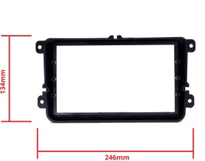 Radio samochodowe Einparts Automotive EINPARTS RAMKA DO RADIO ADAPTER DO VOLKSWAGEN SKODA SEAT 2003-2006 8