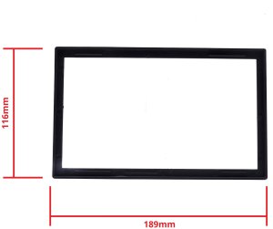 Radio samochodowe Einparts Automotive EINPARTS RAMKA DO RADIA NIEFABRYCZNEGO DO VOLKSWAGEN PASSAT B5 BORA GOLF IV 5