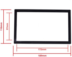 Radio samochodowe Einparts Automotive EINPARTS RAMKA DO RADIA NIEFABRYCZNEGO DO VOLKSWAGEN PASSAT B5 BORA GOLF IV 6
