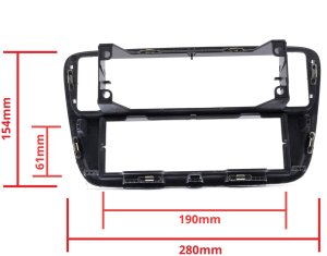 Radio samochodowe Einparts Automotive EINPARTS RAMKA DO RADIA DO VOLKSWAGEN UP! SKODA CITIGO SEAT MII 2012 7