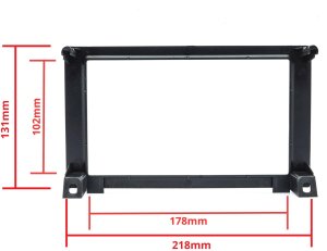 Radio samochodowe Einparts Automotive EINPARTS RAMKA DO SAAB 9-3 2007-2011 ZATRZASKI I UCHWYT DO MONTOWANIA RADIA 8