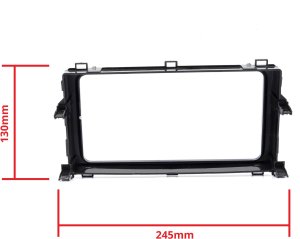 Radio samochodowe Einparts Automotive EINPARTS RAMKA DO RADIA DO TOYOTA AURIS 2013 2014 2015 2016 2017 2018 2019 9