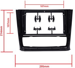 Radio samochodowe Einparts Automotive EINPARTS Ramka do radia Citroen Relay Fiat Ducato 2006 Peugeot Boxer 13