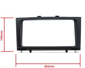 Radio samochodowe Einparts Automotive EINPARTS Ramka do radia TOYOTA AVENSIS T270 2009-2015 Zatrzaski i uchwyty 9