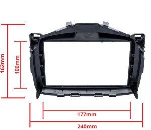 Radio samochodowe Einparts Automotive EINPARTS Ramka do radia DO PEUGEOT 108 TOYOTA AYGO CITROEN C1 2014 9