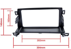 Radio samochodowe Einparts Automotive EINPARTS Ramka do Toyota RAV4 2013-2019 Uchwyt i zatrzaski do montażu radia 8