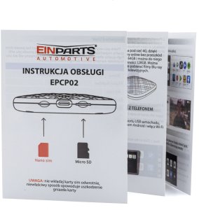 Radio samochodowe Einparts Automotive EINPARTS EPCP02 MODUŁ BEZPRZEWODOWY CARPLAY ANDROID AUTO DO SAMOCHODÓW 7