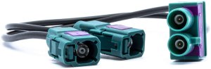 Radio samochodowe Einparts Automotive EINPARTS ADAPTER ANTENOWY DOUBLE-FAKRA(M) DO AUDI MERCEDES VOLKSWAGEN SEAT 2
