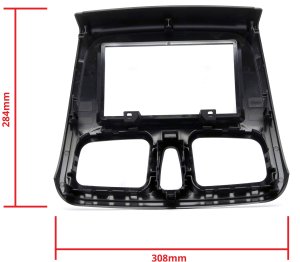 Radio samochodowe Einparts Automotive EINPARTS RAMKA DO RADIA NIEFABRYCZNEGO DO RENAULT LOGAN 2013-2018 ZATRZAS 8