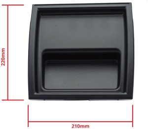 Radio samochodowe Canva EINPARTS RAMKA ADAPTER DO RADIA PEUGEOT BIPPER FIAT QUBO CITROEN NEMO 2008 11
