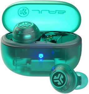 Słuchawki 4kom.pl JLab Go Pop ANC Zestaw słuchawkowy True Wireless Stereo (TWS) Douszny Połączenia/muzyka Bluetooth Morski, Przezroczysty 2
