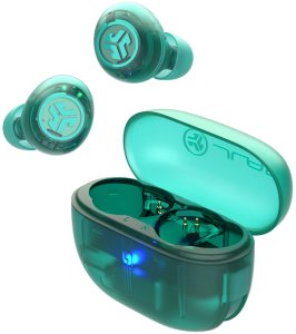 Słuchawki 4kom.pl JLab Go Pop ANC Zestaw słuchawkowy True Wireless Stereo (TWS) Douszny Połączenia/muzyka Bluetooth Morski, Przezroczysty 3