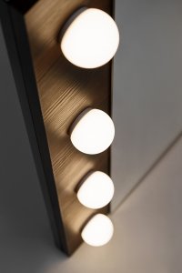 Deftrans Zestaw meblowy 80cm z blatem i szafką z lustrem 4