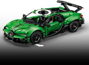 LEGO Technic Zielony hipersamochód Bugatti Chiron Pur Sport (42241) 5