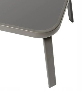 Gardena Garden furniture set Rivet KD Black 4