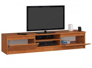 Fabryka Mebli Akord Szafka rtv, Nova, 160x40x33 cm, olcha, mat | TYLETEGOTU 2