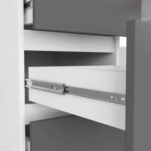Biurko Fabryka Mebli Akord Core Białe 135 cm x 50 cm 4