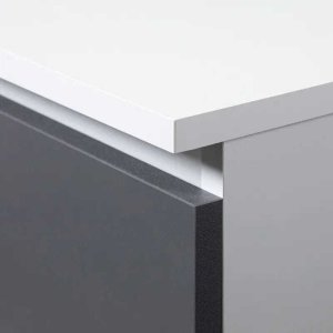 Biurko Fabryka Mebli Akord Core Białe 135 cm x 50 cm 5