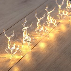 Lampki choinkowe Decoking Lampki świąteczne LED DecoKing renifery 10 LED 3
