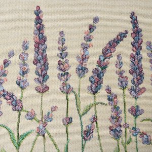 Witek Home Bieżnik gobelinowy na stół 40x100 naturalny zielony lawenda 3