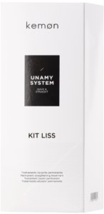 Kemon Unamy System Liss Set Kemon: Start, Hair Shampoo, 20 ml + Liss Cream, Hair Treatment Cream Mask, 250 ml + Liss Neutralizer, Hair Treatment Lotion Mask, 250 ml None 2