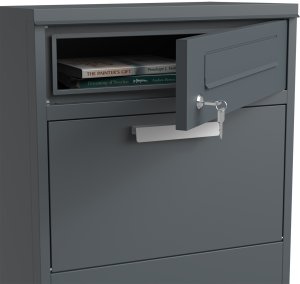 Phoenix Safe Co. skrzynka na listy Grafitowy Pudełko na paczkę Stal (PB1121AAK) 3