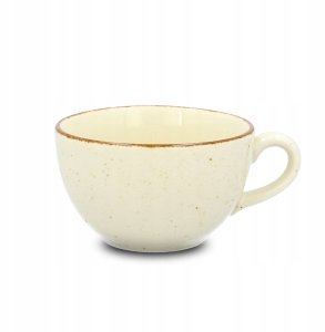 Lubiana Filiżanka ze spodkiem Aida ART 280 ml - Beżowa 2