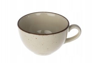Lubiana Filiżanka ze spodkiem Aida ART 280 ml - Beżowa 3