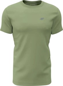 4f Koszulka męska M4484 oliwkowa 4FWSS26TTSHM4484 44S 2XL 2