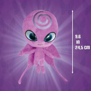 Sanrio Maskotka z bajki Miraculous Biedronka i Czarny kot Kwami Nooroo 24cm 3